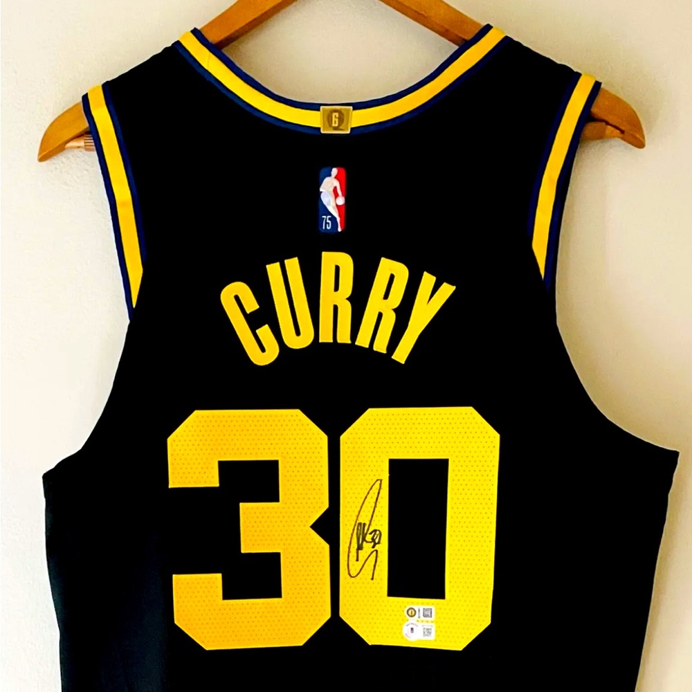 GSW Stephen Curry Authentic Jersey
